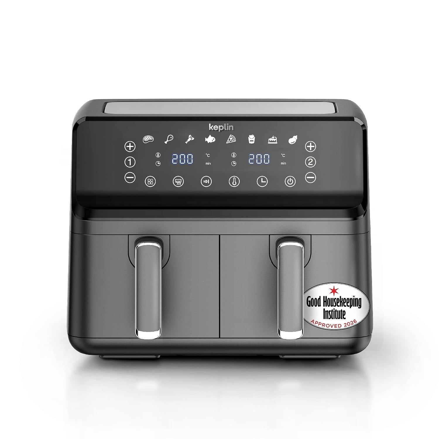 Dual Zone Air Fryer 9L 8-in-1 2700W Extra-Large Capacity