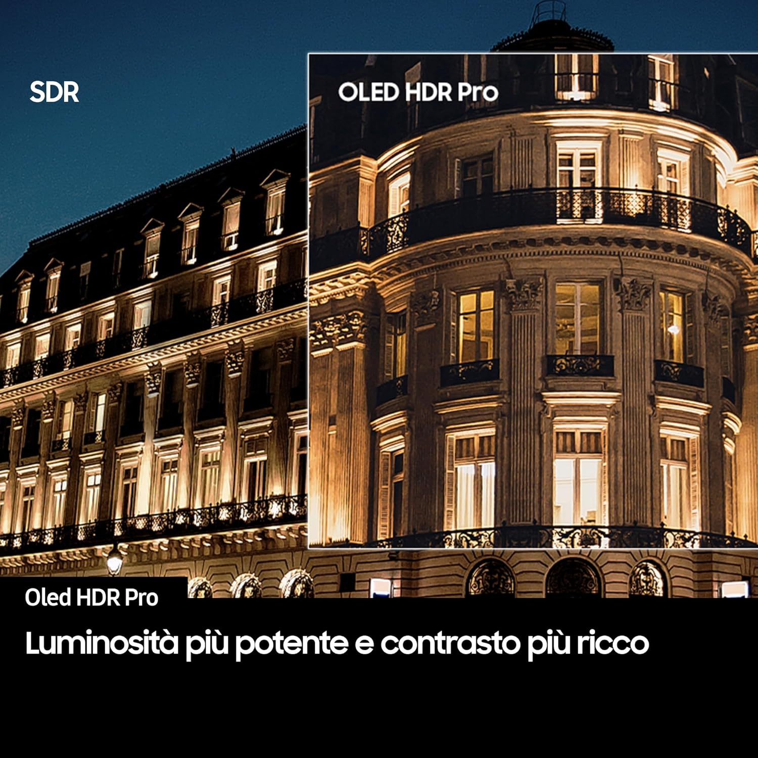 OLED 4K Vision AI Smart TV 65'' QE65S95FAEXZT, NQ4 AI Gen4 Processor, 4K AI Upscaling, Glare Free, Dolby Atmos & OTS+, Infinity One Design, PACCHETTO INTRATTENIMENTO, 2025